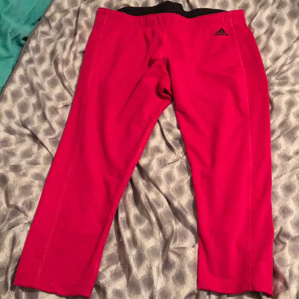 Adidas climalite crops